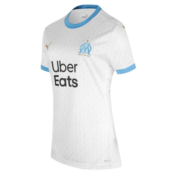 Maillot Football Marseille Domicile Femme 2020-21 Blanc